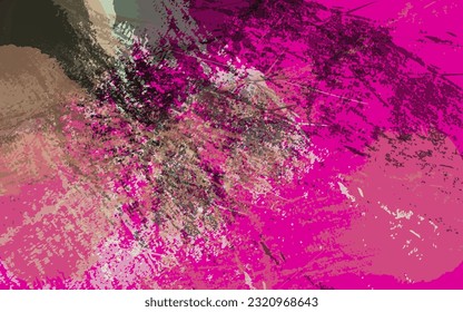 Resumen de textura gruesa salpicadura de fondo vector de pintura