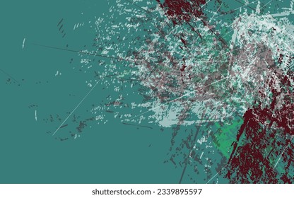 Abstract grunge texture splash paint background vector