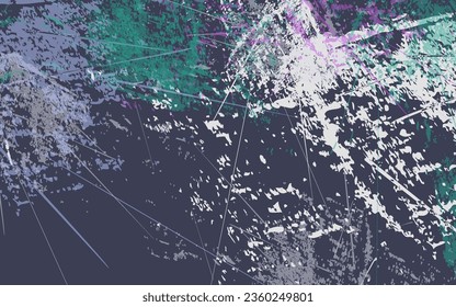 Abstract grunge texture splash paint background vector