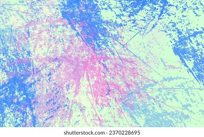 Abstract grunge texture splash paint background vector