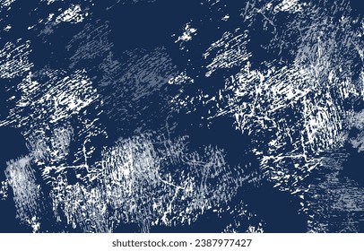 Abstract grunge texture splash paint blue and white color background