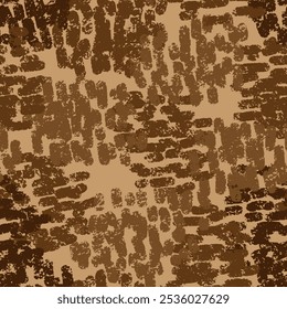 Abstract grunge texture stylized seamless pattern rapport vector