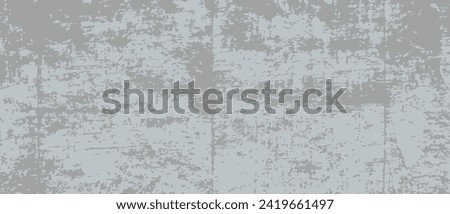 Abstract grunge textured horizontal background in shades of gray and blue, old shabby texture. Imagine de stoc © 
