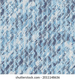 Abstract grunge texture.Dark and light blue background. Grunge retro texture pattern. Crossed zigzag lines.