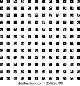  Abstract Grunge Textures with Halftone Dots . 