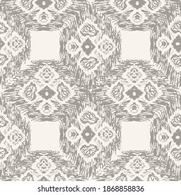 Resumen de granulado patrón tribal sin fisuras, elementos de diseño. Patrón de Boho para invitaciones, tarjetas, impresión, envoltura de regalo, fabricación, textiles, tela, papel tapiz