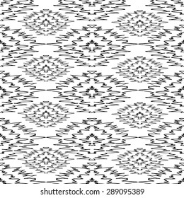 Abstract grunge tribal seamless pattern, design element. Can be used for invitations, greeting cards, scrapbooking, print, gift wrap, manufacturing