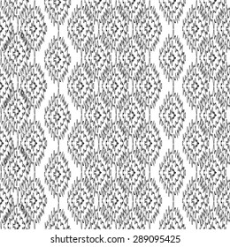 Abstract grunge tribal seamless pattern, design element. Can be used for invitations, greeting cards, scrapbooking, print, gift wrap, manufacturing