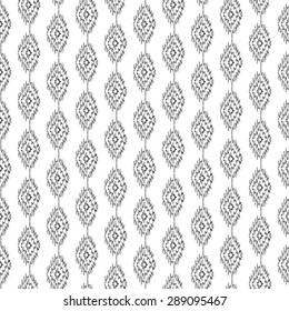 Abstract grunge tribal seamless pattern, design element. Can be used for invitations, greeting cards, scrapbooking, print, gift wrap, manufacturing