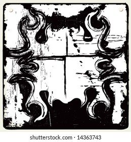 abstract grunge vector