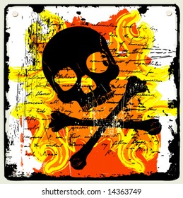 abstract grunge vector