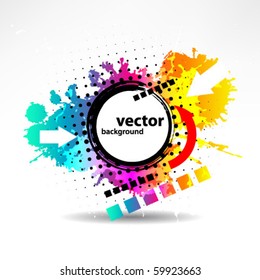 abstract grunge vector