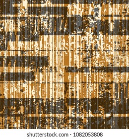 Abstract grunge vector background. Color composition of irregular overlapping graphic elements.