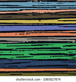 Abstract grunge vector background. Color composition of irregular overlapping graphic elements.
