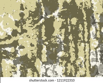 Abstract grunge vector background. Color composition of irregular handmade overlapping graphic elements.