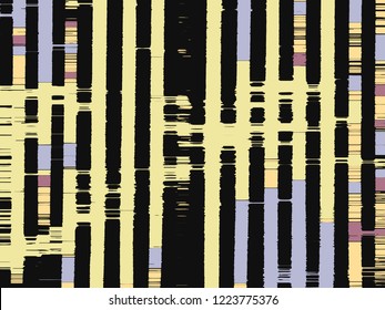 Abstract grunge vector background. Color  composition of irregular graphic elements.