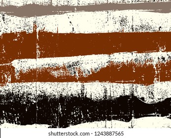 Abstract grunge vector background. Color handmade striped composition of irregular graphic shapes.