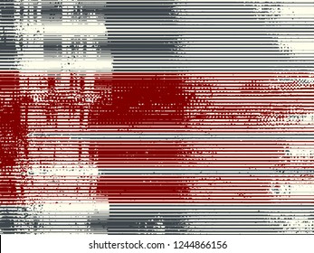 Abstract grunge vector background. Color composition of irregular graphic elements.