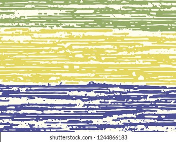 Abstract grunge vector background. Color composition of irregular graphic elements.