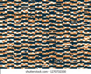 Abstract grunge vector background. Color composition of overlapping irregular graphic elements.