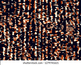 Abstract grunge vector background. Color composition of irregular overlapping graphic elements.