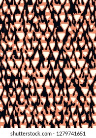 Abstract grunge vector background. Color composition of irregular overlapping graphic elements.