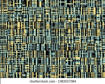 Abstract grunge vector background. Color composition of irregular overlapping graphic elements.