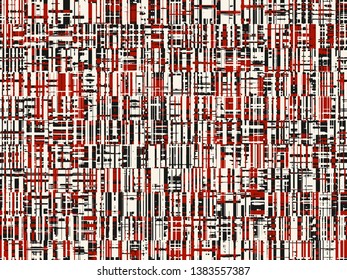 Abstract grunge vector background. Color composition of irregular overlapping graphic elements.