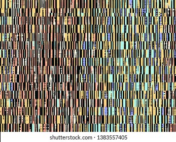 Abstract grunge vector background. Color composition of irregular overlapping graphic elements.