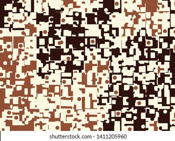 Abstract grunge vector background. Color composition of irregular graphic elements.