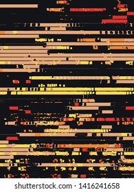 Abstract grunge vector background. Color composition of irregular graphic elements.