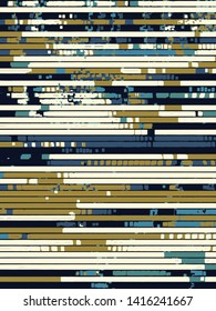 Abstract grunge vector background. Color composition of irregular graphic elements.