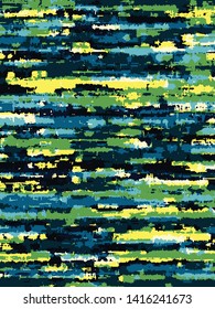 Abstract grunge vector background. Color composition of irregular overlapping graphic elements.