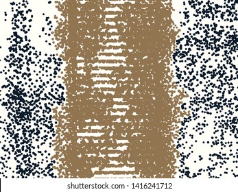 Abstract grunge vector background. Color composition of irregular graphic elements.