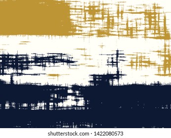 Abstract grunge vector background. Color composition of irregular graphic elements.