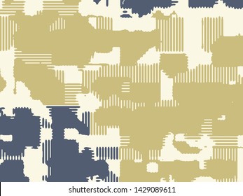 Abstract grunge vector background. Color composition of irregular  graphic elements.