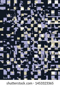 Abstract grunge vector background. Color composition of irregular elements.