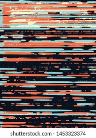 Abstract grunge vector background. Color composition of irregular handcrafted elements.