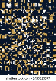Abstract grunge vector background. Color composition of irregular handcrafted elements.