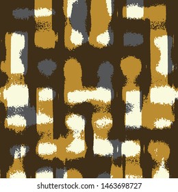 Abstract grunge vector background. Color squared composition of irregular overlapping graphic elements.