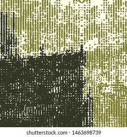 Fondo vector abstracto. Composición cuadrada de color de elementos gráficos irregulares.