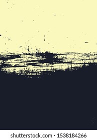 Abstract grunge vector background. Color handcrafted composition of irregular graphic elements.