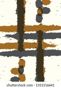 Abstract grunge vector background. Color composition of irregular overlapping graphic elements.