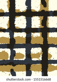 Abstract grunge vector background. Color composition of irregular overlapping graphic elements.