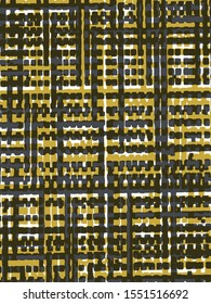 Abstract grunge vector background. Color composition of irregular overlapping graphic elements.