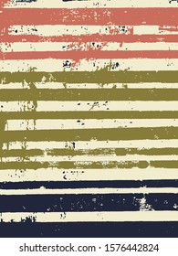 Abstract grunge vector background. Color handmade striped composition of irregular graphic elements.