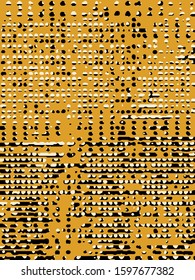 Abstract grunge vector background. Color composition of irregular overlapping graphic elements.