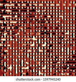 Abstract grunge vector background. Color squared composition of irregular overlapping graphic elements.