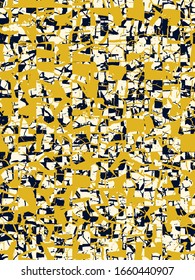 Abstract grunge vector background. Color composition of irregular overlapping textured graphic elements.