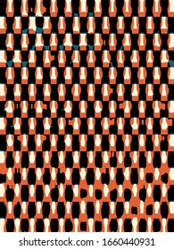 Abstract grunge vector background. Color composition of irregular overlapping graphic elements.